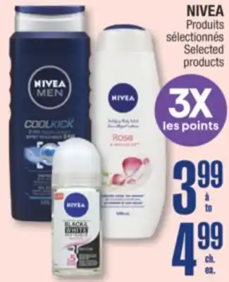 Jean Coutu NIVEA Selected products offer