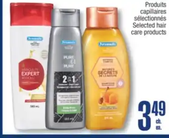 Jean Coutu PERSONNELLE Selected hair care products offer