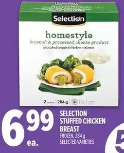 Metro Selection stuffed chicken breast offer