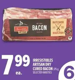 Metro Irresistibles artisan dry cured bacon offer