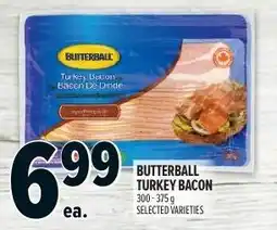 Metro Butterball turkey bacon offer