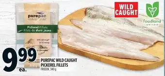 Metro Purepac wild caught pickerel fillets offer