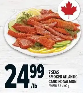 Metro 7 seas smoked atlantic candied salmon frozen offer