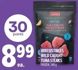 Metro Irresistibles wild caught tuna steaks offer