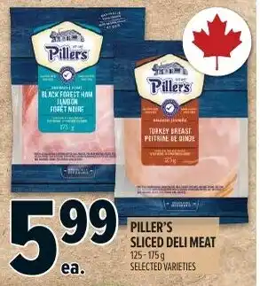 Metro Piller's sliced deli meat offer