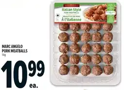 Metro Marc angelo pork meatballs offer