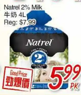 Foody Mart Natrel 2% Milk offer