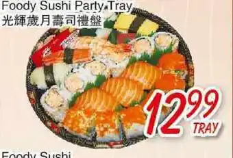 Foody Mart Foody Sushi Party Tray offer