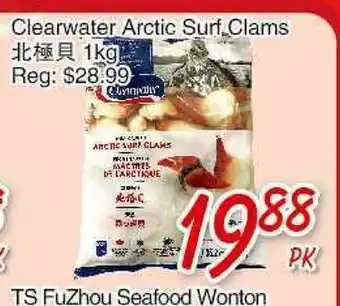 Foody Mart Clearwater Arctic Surf Clams offer