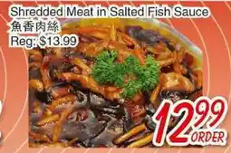 Foody Mart Shredded Meat in Salted Fish Sauce offer