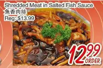 Foody Mart Shredded Meat in Salted Fish Sauce offer