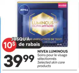 Brunet NIVEA LUMINOUS Soins pour le visage sélectionnés offer