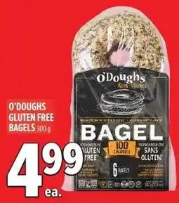 Metro O'doughs gluten free bagels offer