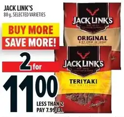 Metro Jack link's offer