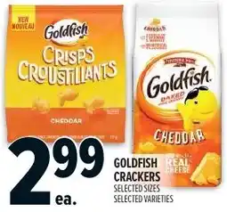 Metro Goldfish crackers offer