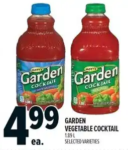 Metro Garden vegetable cocktail offer