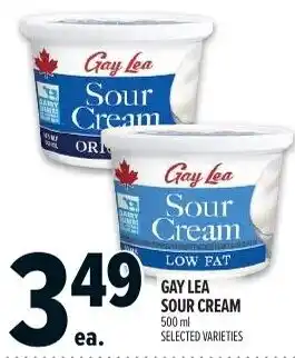 Metro Gay lea sour cream offer