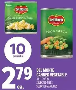 Metro Del monte canned vegetable offer