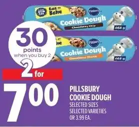 Metro Pillsbury cookie dough offer