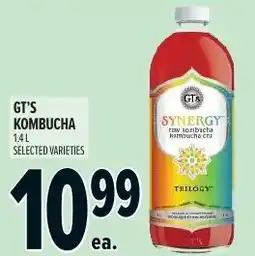 Metro GT's kombucha offer