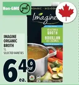 Metro Imagine organic broth offer