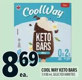 Metro Cool way keto bars offer