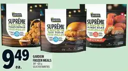 Metro Gardein frozen meals offer