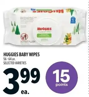 Metro Huggies baby wipes offer