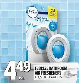 Metro Febreze bathroom air fresheners offer