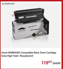 123Ink Xerox 006R04401 Compatible Black Toner Cartridge Extra High Yield - Moustache offer