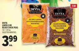 Metro Divya lentils or black chick peas offer