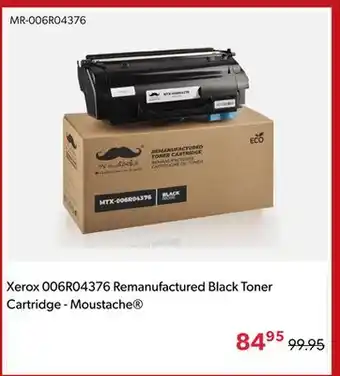 Shopper+ Lexmark 66S1000 Black Remanufactured Toner Cartridge - Moustache offer