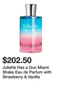 Sephora Juliette Has a Gun Miami Shake Eau de Parfum with Strawberry & Vanilla offer