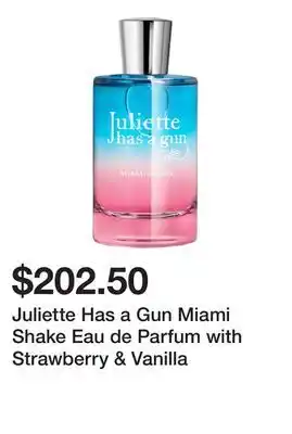 Sephora Juliette Has a Gun Miami Shake Eau de Parfum with Strawberry & Vanilla offer