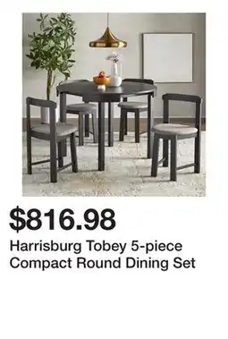 Bed Bath & Beyond Harrisburg Tobey 5-piece Compact Round Dining Set offer