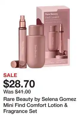 Sephora Rare Beauty by Selena Gomez Mini Find Comfort Lotion & Fragrance Set offer