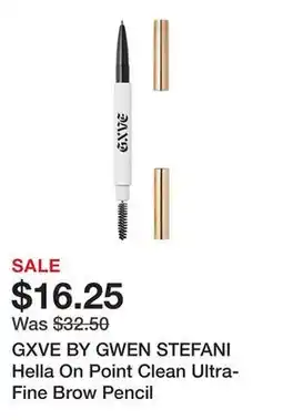 Sephora GXVE BY GWEN STEFANI Hella On Point Clean Ultra-Fine Brow Pencil offer