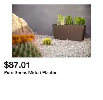 Bed Bath & Beyond Pure Series Midori Planter offer