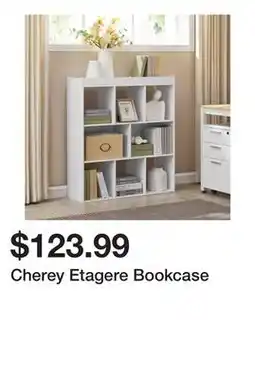 Wayfair Cherey Etagere Bookcase offer