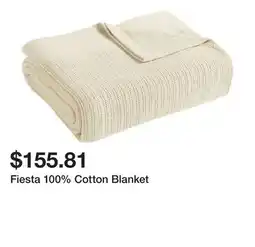 Wayfair Fiesta 100% Cotton Blanket offer