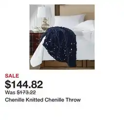 Wayfair Chenille Knitted Chenille Throw offer