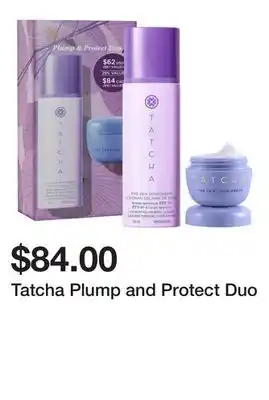 Sephora Tatcha Plump and Protect Duo offer