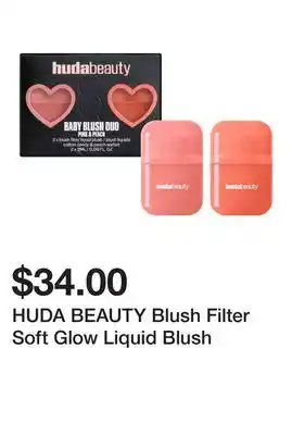 Sephora HUDA BEAUTY Blush Filter Soft Glow Liquid Blush offer