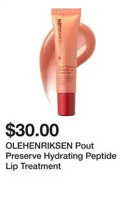 Sephora OLEHENRIKSEN Pout Preserve Hydrating Peptide Lip Treatment offer