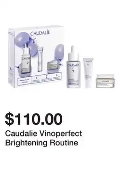 Sephora Caudalie Vinoperfect Brightening Routine offer