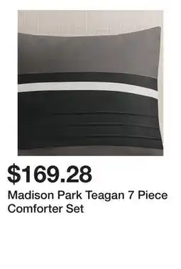 Bed Bath & Beyond Madison Park Teagan 7 Piece Comforter Set offer