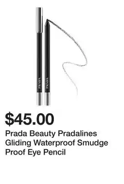 Sephora Prada Beauty Pradalines Gliding Waterproof Smudge Proof Eye Pencil offer