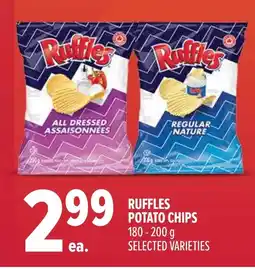 Metro Ruffles potato chips offer