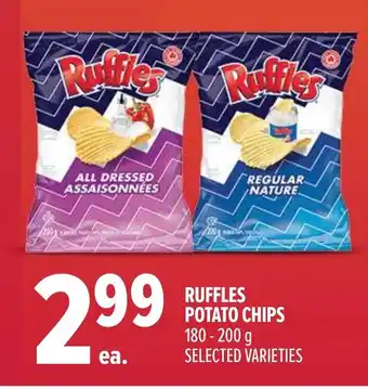 Metro Ruffles potato chips offer