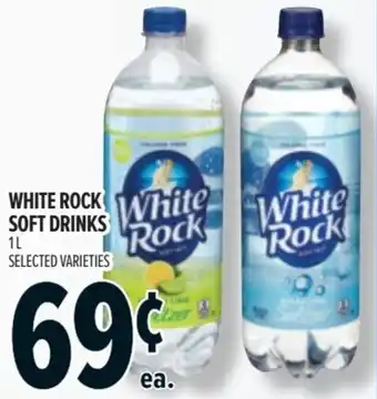 Metro White rock soft drinks offer